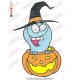 Cartoon Character Halloween Ghost Embroidery Design